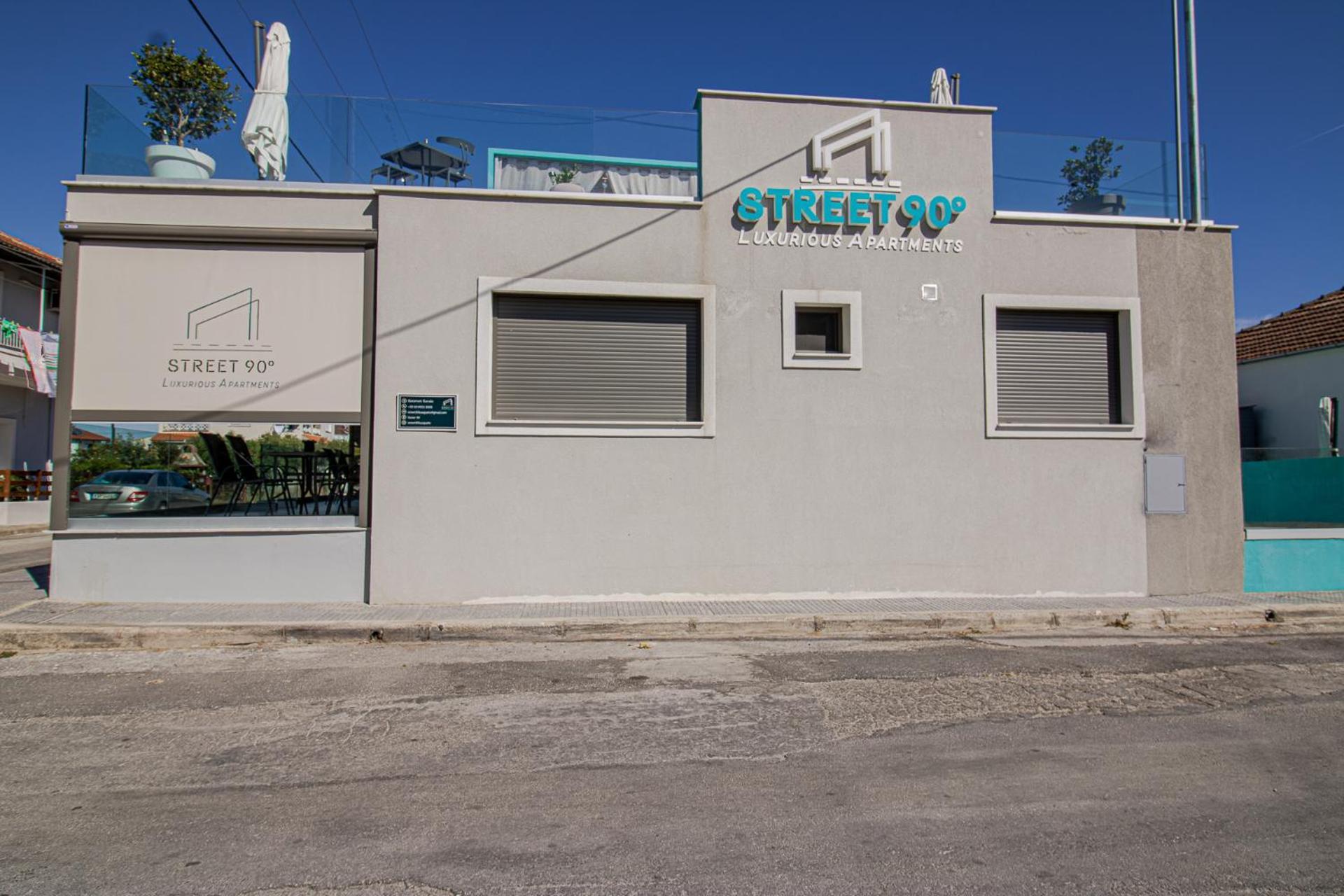 Street 90 Luxury Apartment Keramotí Exterior foto